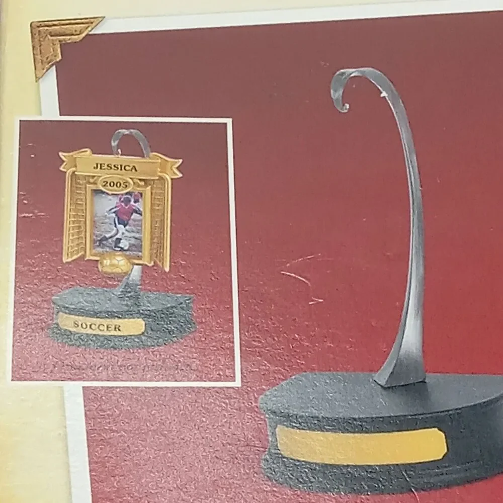 HALLMARK Ornament Display STAND Every Kids A STAR Keepsake Vtg 2005 Metal Craft